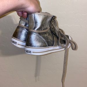 VANS HIGH-TOP VINTAGE GOLD